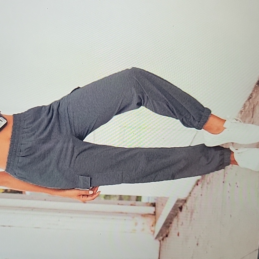 ROMWE Black Cargo Joggers
